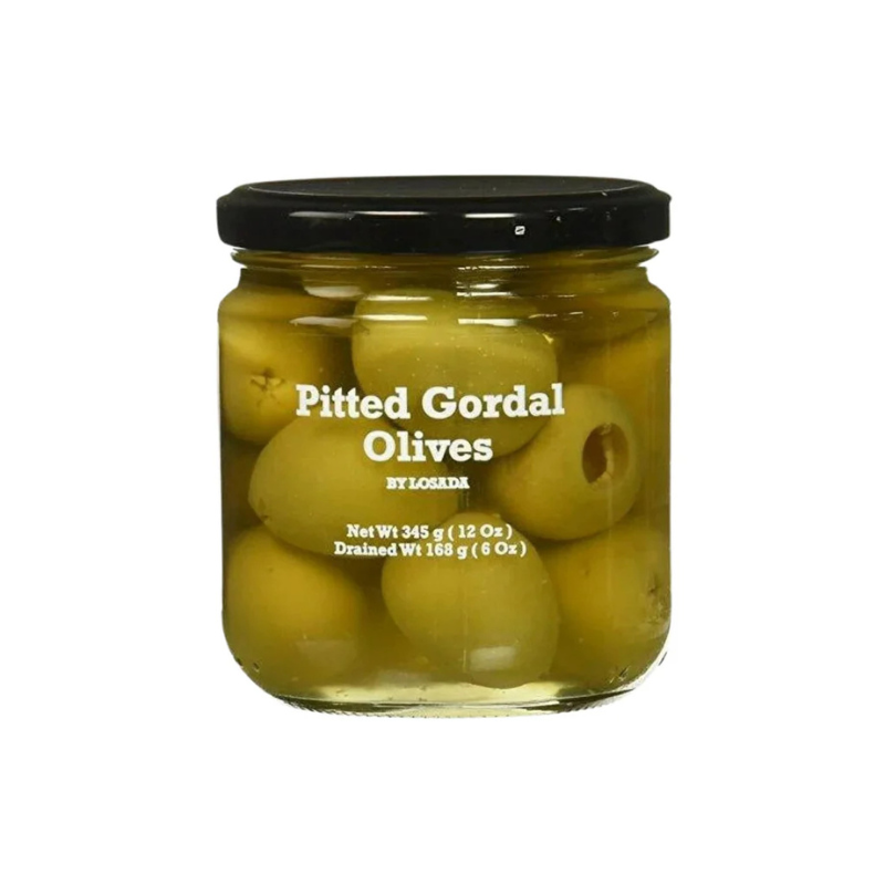 Losada Pitted Gordal Olives, 12 oz [Pack of 12]