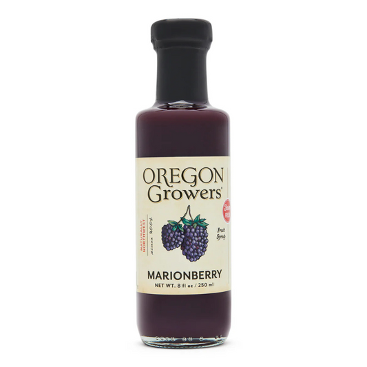 Oregon Growers Marionberry Syrup, 8 oz [Pack of 6]