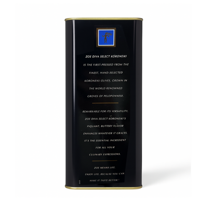 Zoe Greek Cold Pressed Extra Virgin Olive Oil, 3 Liters [Pack of 4]