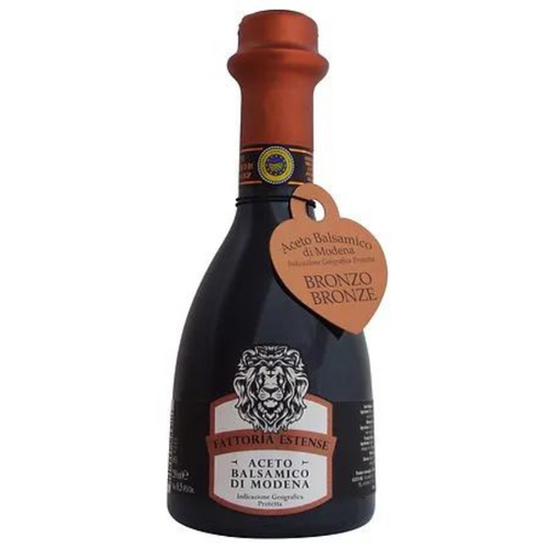 Fattoria Estense Balsamic Vinegar Viola - 8 year Bronze 8.5 oz 250ml [Pack of 6]