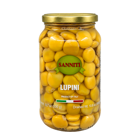 Sanniti Lupini Jar, 18.7 oz [Pack of 6]