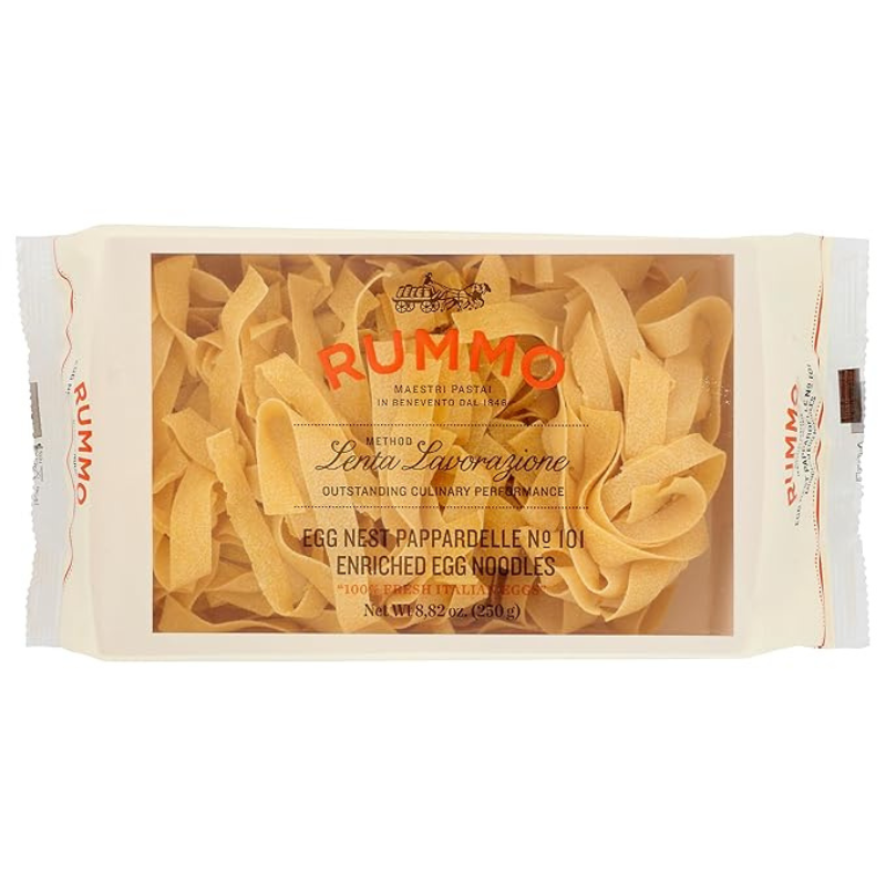 Rummo Egg Pappardelle Pasta #101, 8.8 oz [Pack of 12]