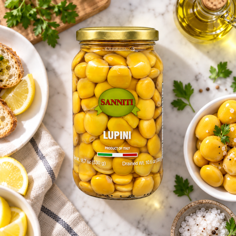 Sanniti Lupini Jar, 18.7 oz [Pack of 6]