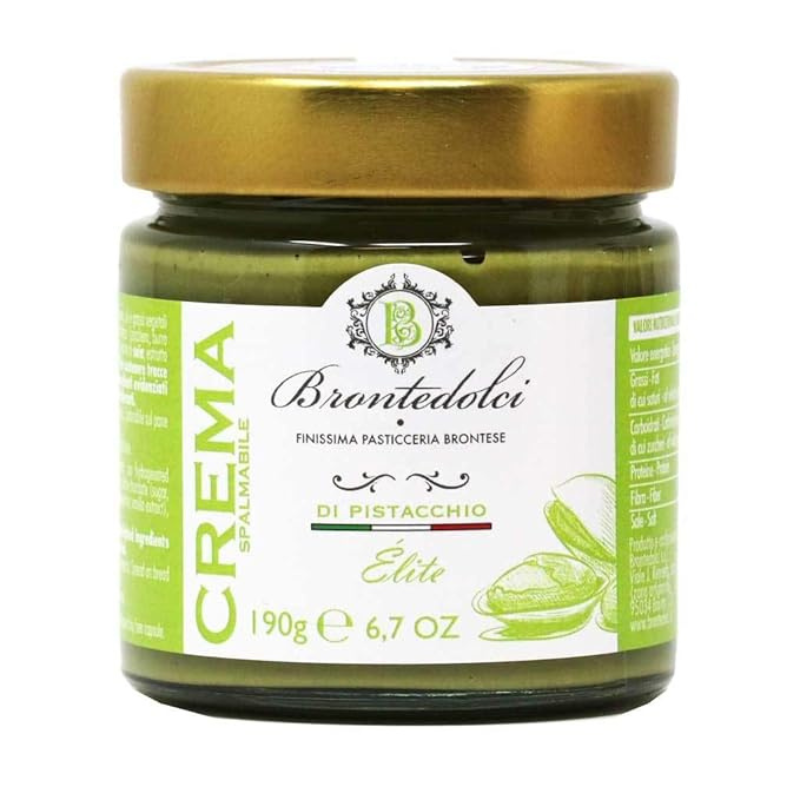 Brontedolci Pistachio Cream, 6.7 oz [Pack of 12]