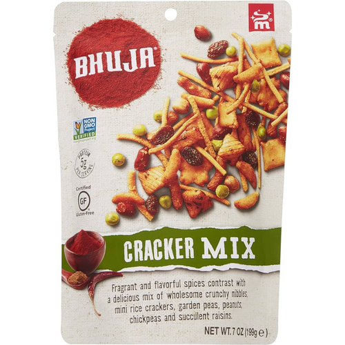 Bhuja Cracker Mix Gluten Free 7 oz (199g) [Pack of 6]