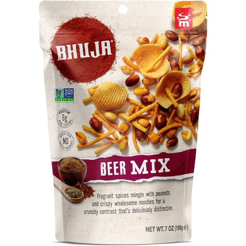 Bhuja Beer Mix 7 oz (199g) [Pack of 6]