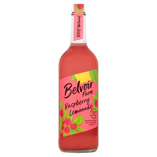 Belvoir Raspberry Lemonade, 25.4 oz [Pack of 6]