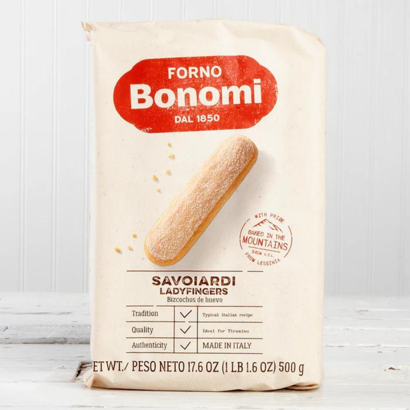 Forno Bonomi Savoiardi Ladyfingers, 17.5oz (500g) [Pack of 10]