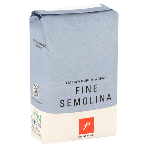 Molino Pasini Italian Durum Wheat Fine Semolina Flour, 2.2 Lb [Pack of 10]