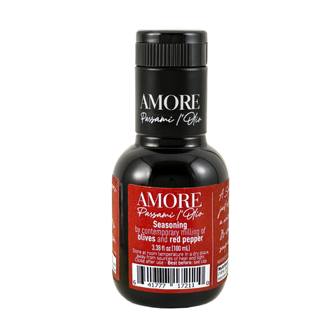 Amore Passami Red Pepper Olive Oil, 3.38 fl oz [Pack of 12]
