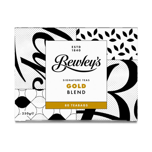 Bewley’s Gold Blend Tea Bags, 80 bags (250g) [Pack of 6]