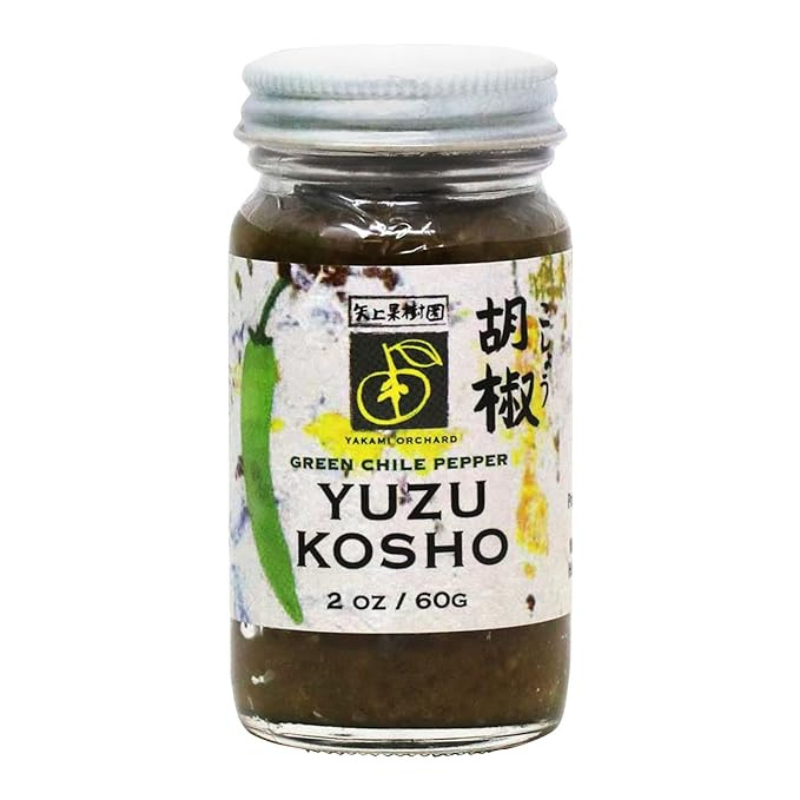 Yakami Orchard Yuzu Kosho Green Chile Pepper, 2 oz / 60g [Pack of 12]