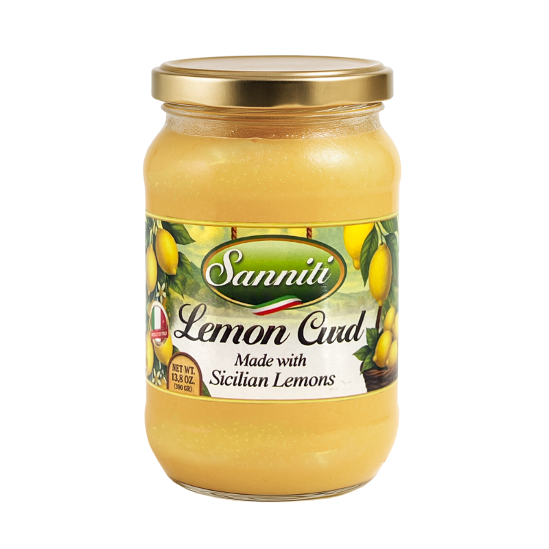 Sanniti Lemon Curd, 13.8 oz [Pack of 6]