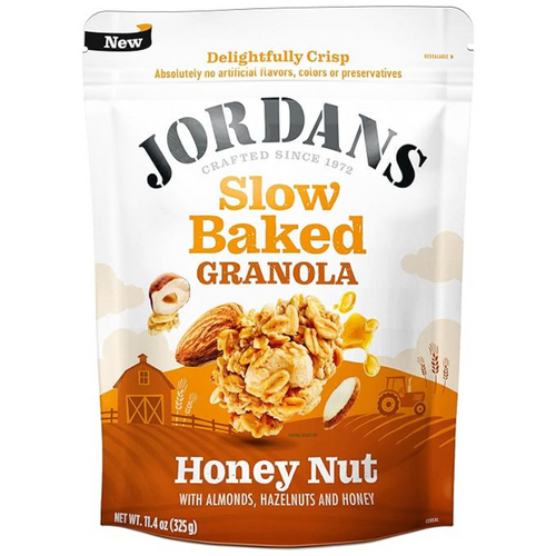 Jordans Slow Baked Granola Honey Nut, 11.4 oz [Pack of 3]