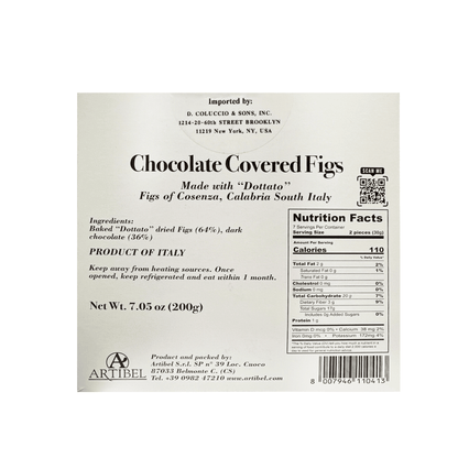 Artibel Chocolate Covered Calabrian Figs, 7.05 oz Fruits & Veggies Artibel 