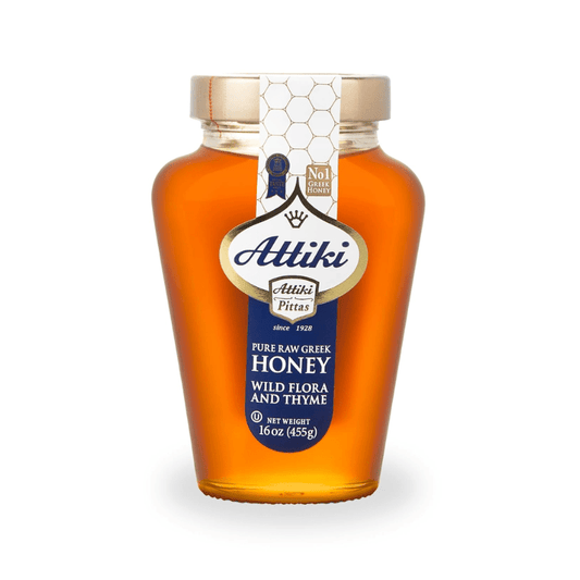 Attiki Greek Honey Jars, 16 oz Pantry Attiki 