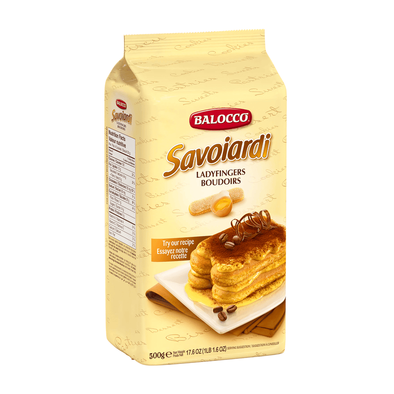 Balocco Savoiardi Ladyfingers, 17.6 oz (500g) [Pack of 10]