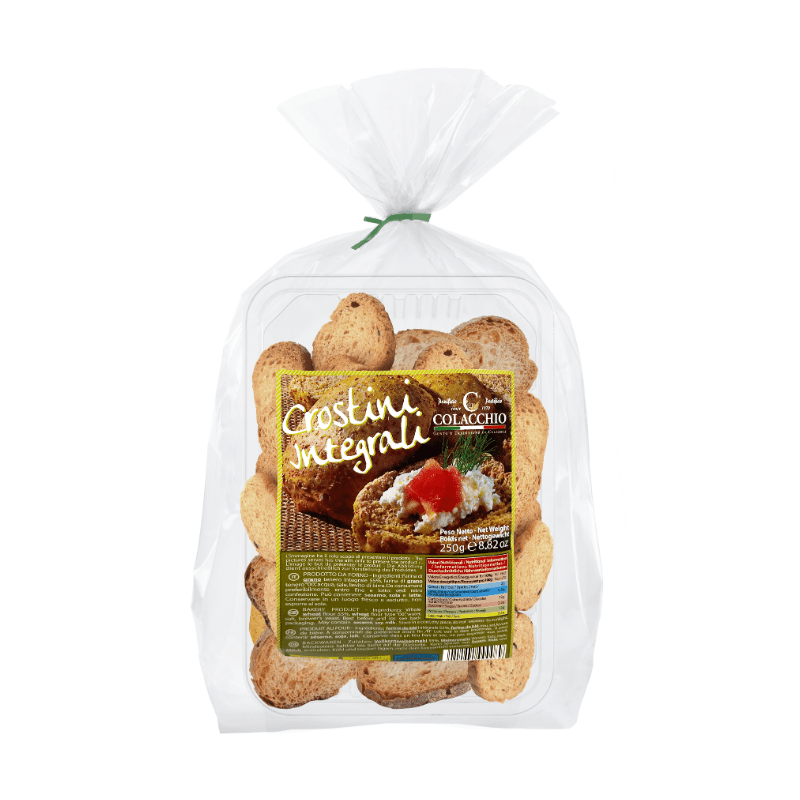 [Best Before: 01/02/24] Colacchio Crostini Integrale, 8.8 oz Sweets & Snacks Colacchio 