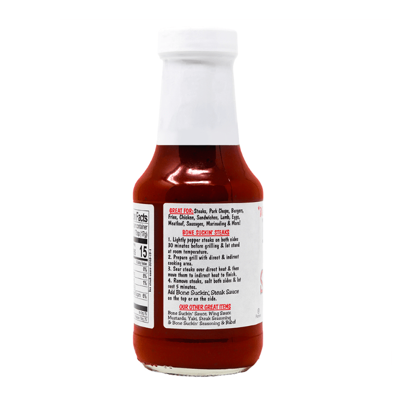 Bone Suckin’ Chophouse Style Steak Sauce, 11.75 oz Sauces & Condiments Bone Suckin' Sauce 