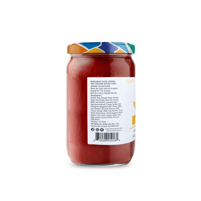 Bono Alla Vodka Sauce, 24 oz [Pack of 6]
