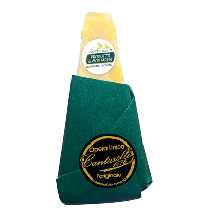 Cantarelli 24 Months Aged Mountain Parmigiano Reggiano, 8.8 oz [Pack of 16]