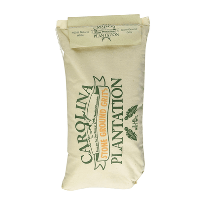 Carolina Plantation Stone White Grits, 2 Lbs Pasta & Dry Goods Carolina 