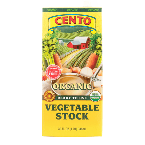 Cento Organic Vegetable Stock, 32 oz [pack of 6]