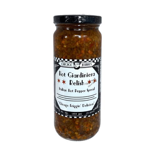 Chicago Johnny’s Hot Giardiniera Relish, 16 oz Fruits & Veggies Chicago Johnny's 