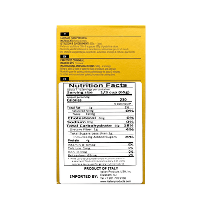 Cordero Instant Polenta Cornmeal, 17.6 oz Pasta & Dry Goods Cordero 