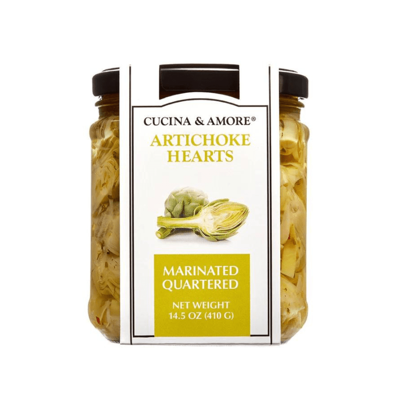 Cucina & Amore Quartered Artichoke Hearts in Brine, 14.5 oz Fruits & Veggies Cucina & Amore 