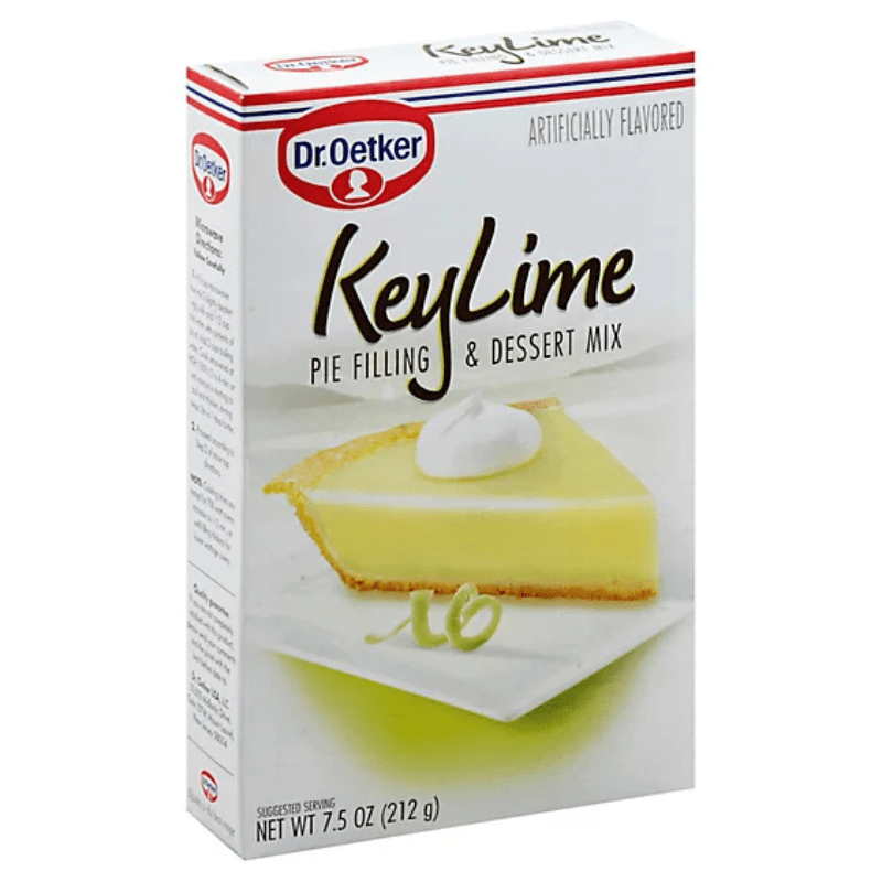 Dr. Oetker Keylime Pie Filling & Dessert Mix, 7.5 oz [Pack of 12]