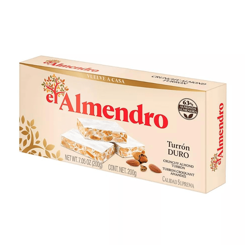 El Almendro Crunchy Almond Turron, 7.05 oz Sweets & Snacks El Almendro 