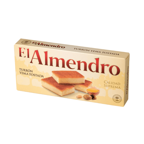 El Almendro Turron Yema Tostada Egg Yolk Turron, 7 oz Sweets & Snacks El Almendro 