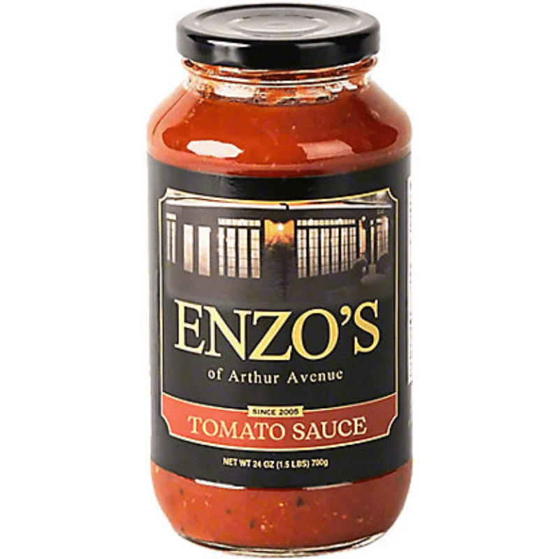 Enzo’s Tomato Sauce, 24 oz (700g) [Pack of 12]