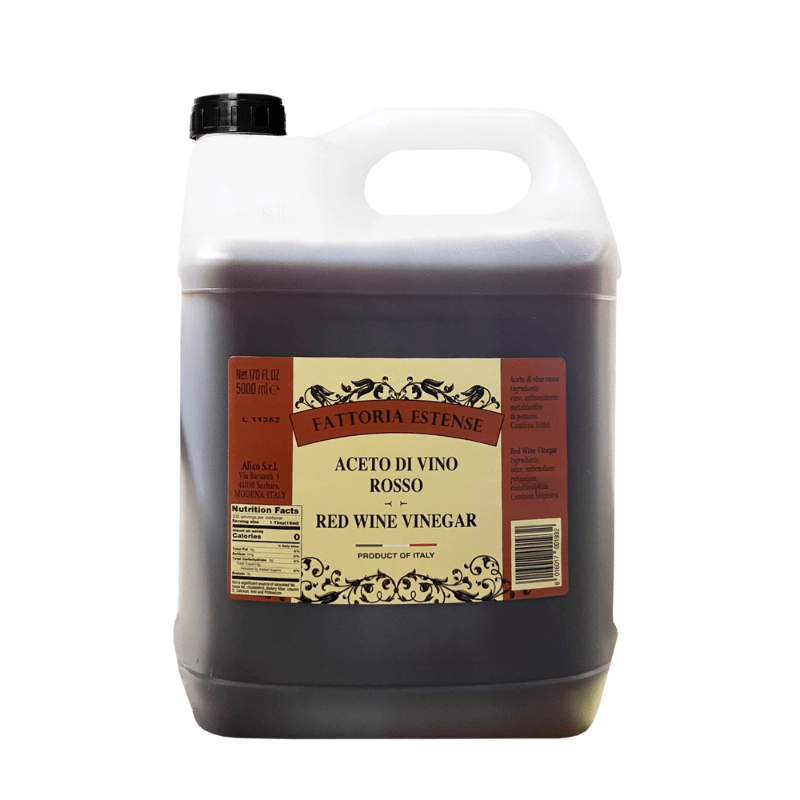Fattoria Estense Red Wine Vinegar, 5 liters [Pack of 2]