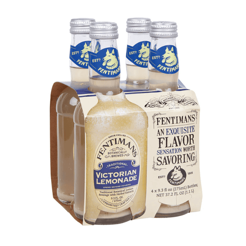 Fentimans Victorian Lemonade,9.3 oz, 4 Pack [Pack of 6]