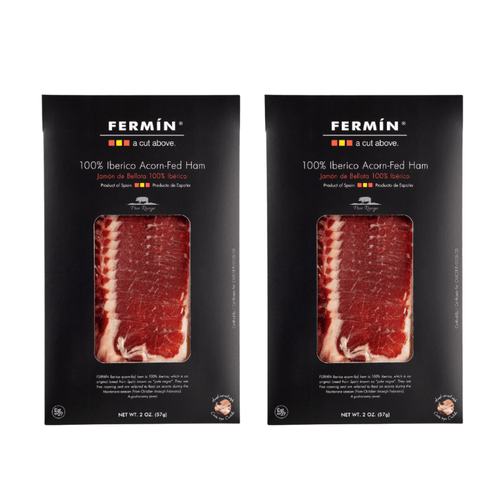 Fermin 100% Iberico Acorn-Fed Ham 2 Pack, 2 oz [Refrigerate after Opening] Meats Fermin 