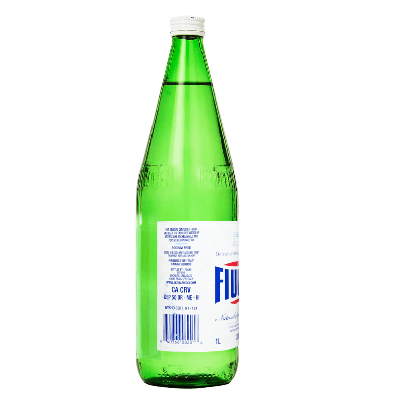 Fiuggi Natural Spring Water, 1 Liter [Pack of 6]