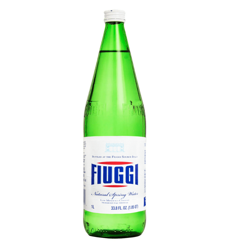 Fiuggi Natural Spring Water, 1 Liter [Pack of 6]