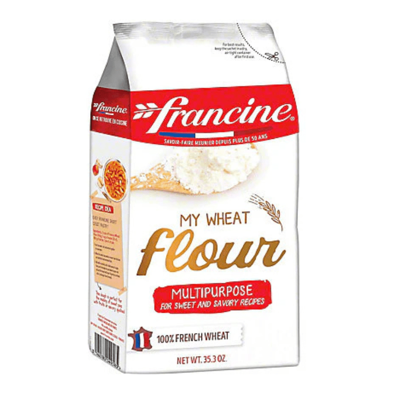Francine Multipurpose Wheat Flour, 2.2 lbs (1kg) [Pack of 10]