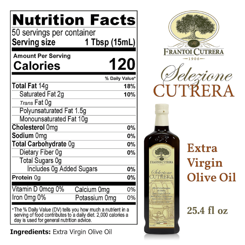 Frantoi Cutrera Selezione Cutrera Extra Virgin Olive Oil, 24.6 oz Oil & Vinegar Frantoi Cutrera 