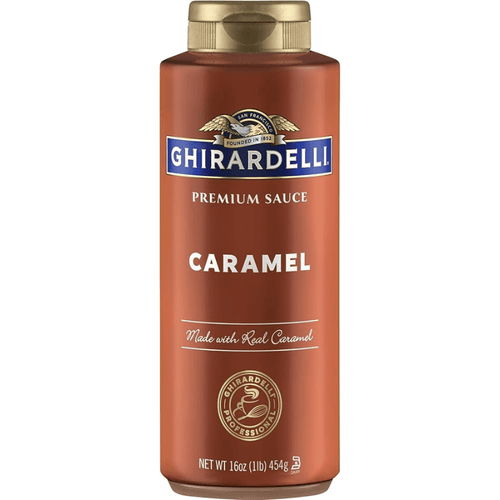 Ghirardelli Premium Caramel Sauce, 16 oz [Pack of 12]