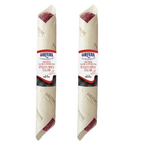 Golfera Golferino Italian Spicy Salamino, 6.6 oz [Pack of 2] Meats Golfera 