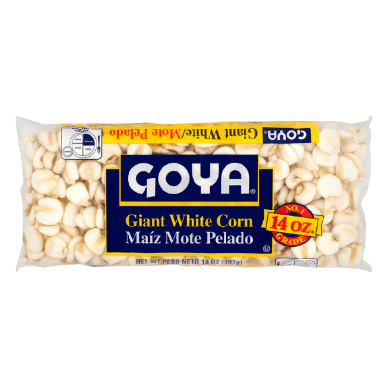 Goya Giant White Corn, 14 oz [Pack of 24]