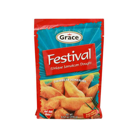 Grace Festival Mix Unique Jamaican Dough, 9.5 oz Pantry Grace 