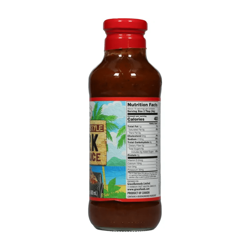 Grace Jerk BBQ Sauce, 16 oz Sauces & Condiments Grace 