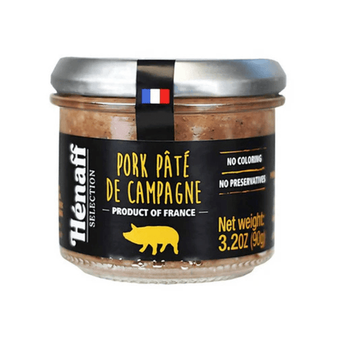 Henaff Pork Pate de Campagne, 3.2 oz [Pack of 12]