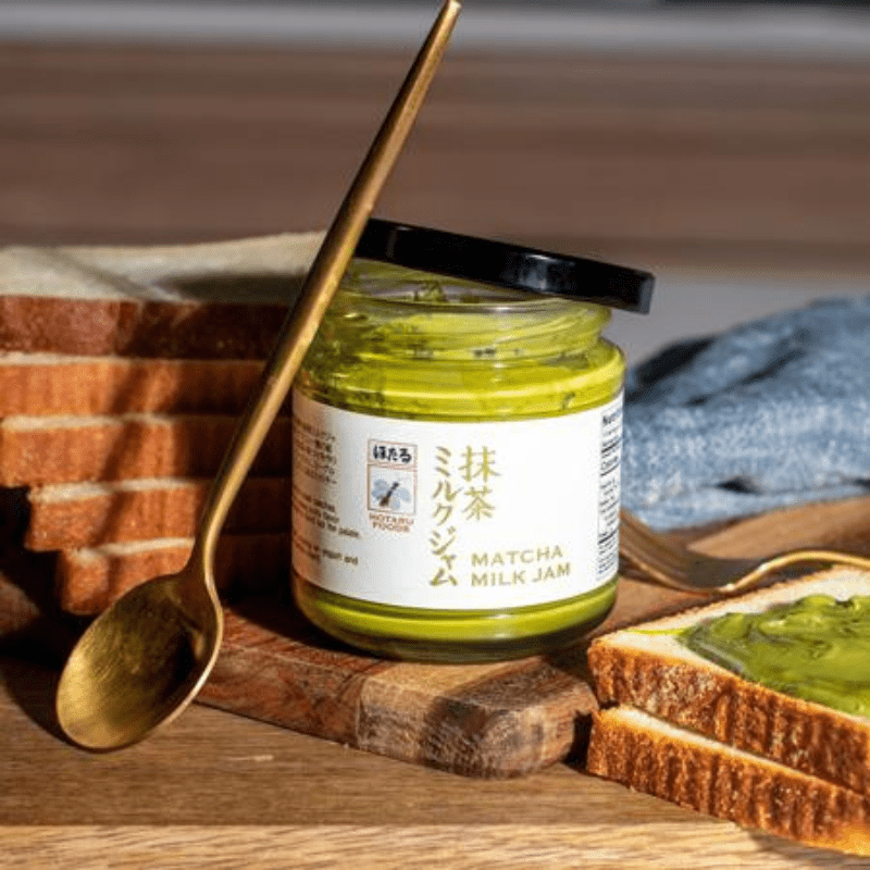 Hotaru Foods Matcha Milk Jam, 8.81 oz [Pack of 12]