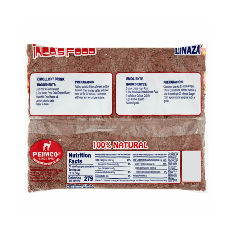 Inca’s Food Linaza Flaxseeds, 12 oz Pasta & Dry Goods Inca's Food 