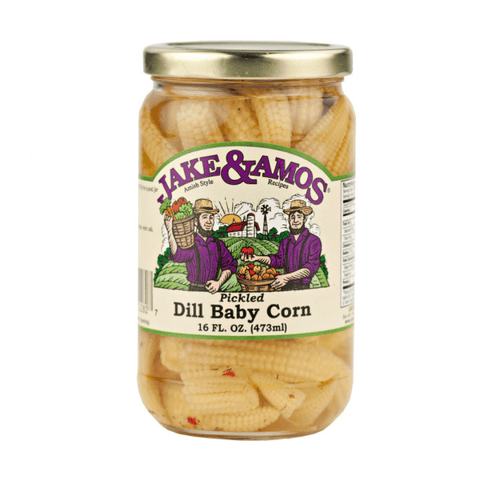 Jakes & Amos Dill Baby Corn, 16 oz [pack of 12]